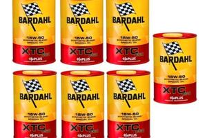 OLIO BARDAHL XTC C60 15W50 7 LITRI