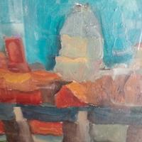quadro a olio su tela