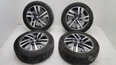 4 CERCHI IN LEGA PEUGEOT 208 Serie 9825165280 (19>