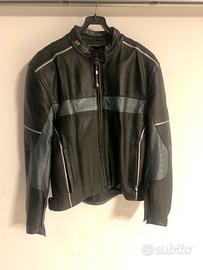 Giacca moto pelle MTECH taglia 48 ottime condizini