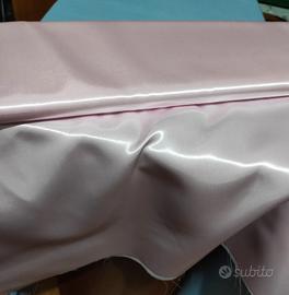 tessuto fodera di raso colore rosa 
