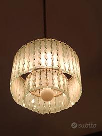 Lampadario cristallo vintage