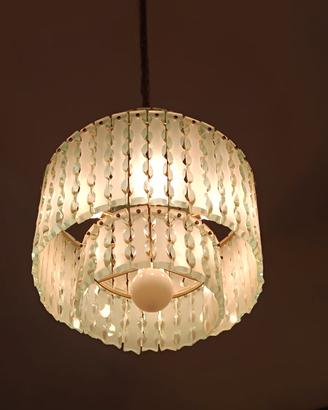 Lampadario cristallo vintage