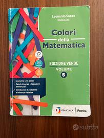 Colori della Matematica – Edizione Verde, Volume 5