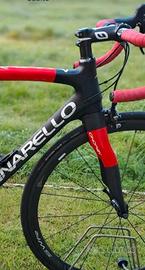 Bici da corsa Pinarello ratzha tutto carbon TG 56