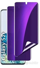 Pellicola AntiSpy Protettiva x Samsung Galaxy S20