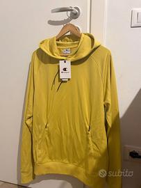 Felpa Champion C Tech Gialla