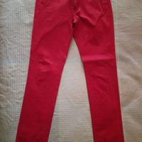 Pantaloni rossi uomo Jaggy 46