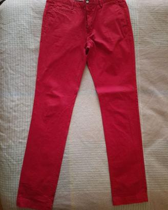 Pantaloni rossi uomo Jaggy 46