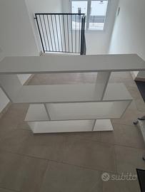 mobile bianco/libreria