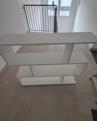 mobile bianco/libreria
