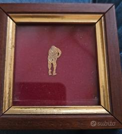 Quadretto con giocatore football americano 