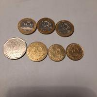 monete franchi francesi 