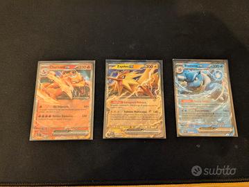 Pokémon 151 - Charizard - Blastoise - Zapdos ex