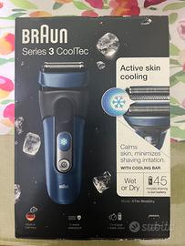 Rasoio elettrico per uomo Braun series 3 cooltec