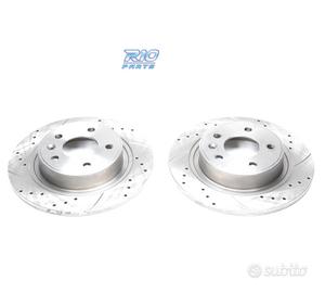 DISCHI FRENO FORATI E SCANALATI PER MINI