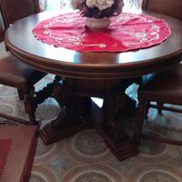 Tavolo tondo + 6 sedie