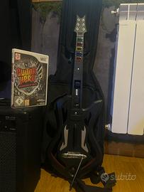 Wii Guitar Hero Warriors of Rock
