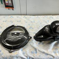 cuffia+ventola in carbonio per vespa 50 special