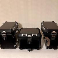 Tris Valigie In Alluminio Per BMW 1200/1250 GS