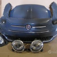 Fiat 500 1.2 benzina muso musata frontale 2017