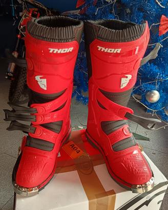 stivali moto cross thor