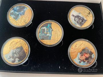Set Monete di Batman 24K Gold Plated –Limit. edit.