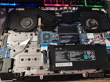 laptop PCSPECIALST non funzionante