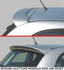 Spoiler posteriore Fiat 500 modello 500S , Sport