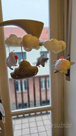 Giostrina musicale da lettino con proiettore e tel