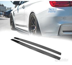 ESTENSIONI MINIGONNE BMW F80 F82 F83 IN CARBONIO