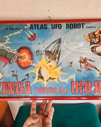 GOLDRAKE GRENDIZER LOCANDINA RARA ORIGINALE 1978