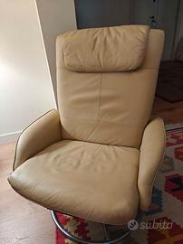 Ikea poltrona in pelle