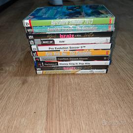 Lotto 10 giochi per PlayStation 2 e pc