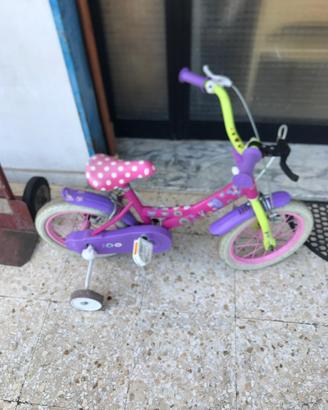 Bicicletta bambina minny usata