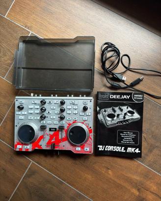 Hercules DJ Console MK4, cavo USB, manuale, cover