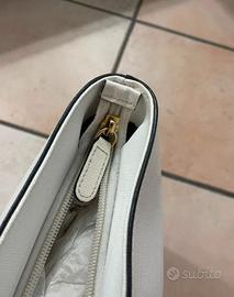 Borsa Shopping Bag Braccialini Bianca a Spalla