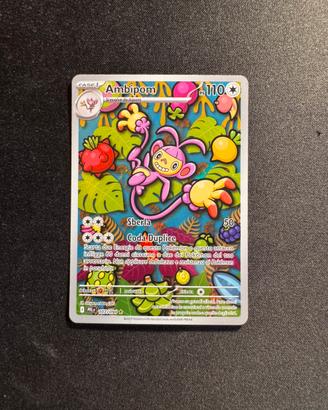 Ambipom illustrazione rara 107/094 Ita