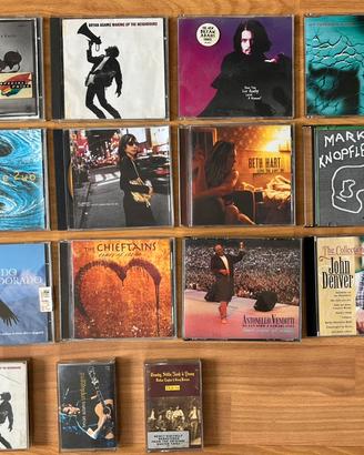 🎶 Lotto 21 CD + 5 Cassette originali - Rock, Pop