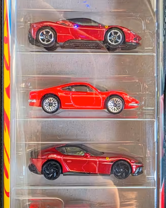 SET FERRARI HOT WHEELS