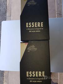 Collezione VHS ESSERE corpo umano 26 volumi cofane