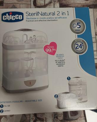 Sterilizzatore Chicco 2 in 1 sterilizza natural