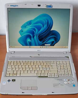 NOTEBOOK ACER 7720G HDD 320 GB RAM 4 GB W 11