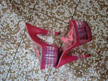 Pleaser 18cm fluorescenti taglia 38.