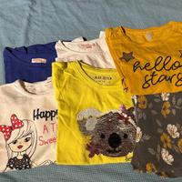 Vestiti misti bambina 5-6 anni