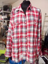 camicia uomo manica lunga flanella 