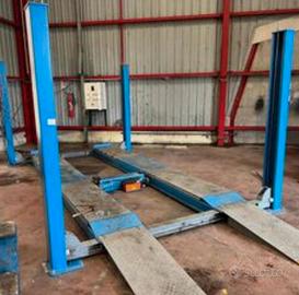 ponte sollevatore a 4 colonne