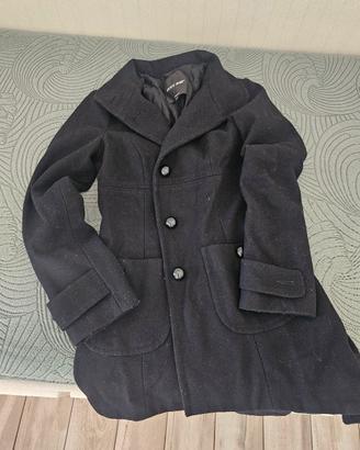 cappotto deny rose nero xs