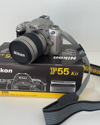 Nikon F55 Kit con ob. 28-80/3,3-5,6
