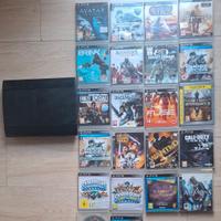 Ps3 NON FUNZIONANTE, 22 giochi, 8 blueray, 27 film